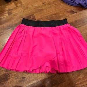 Alo Pink Tennis Skirt